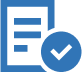 Memo with check mark circled