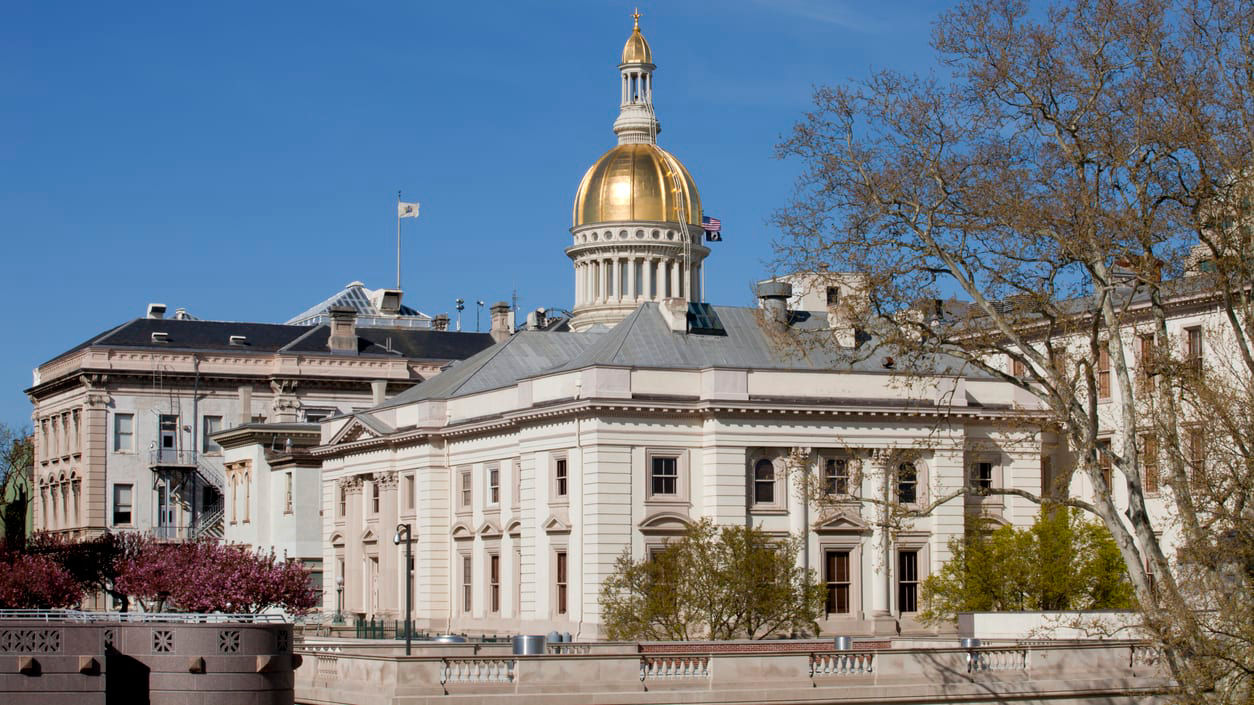 New Jersey statehouse.