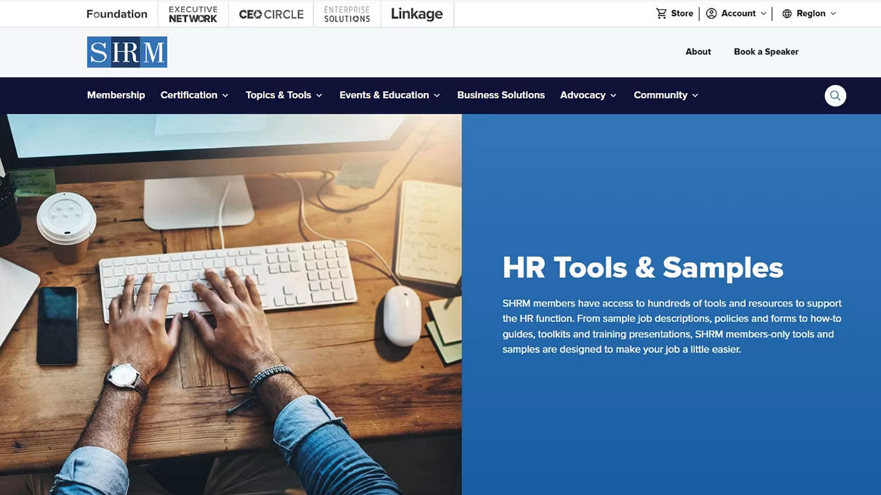 Tools & Samples Screenshot