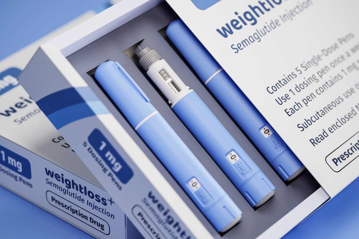 packaging of weight loss injectable medicine