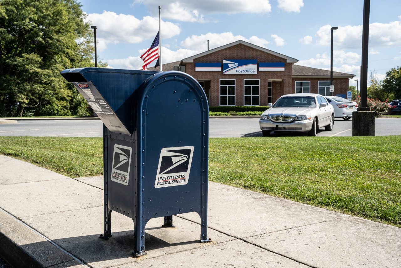 post office and mailbox