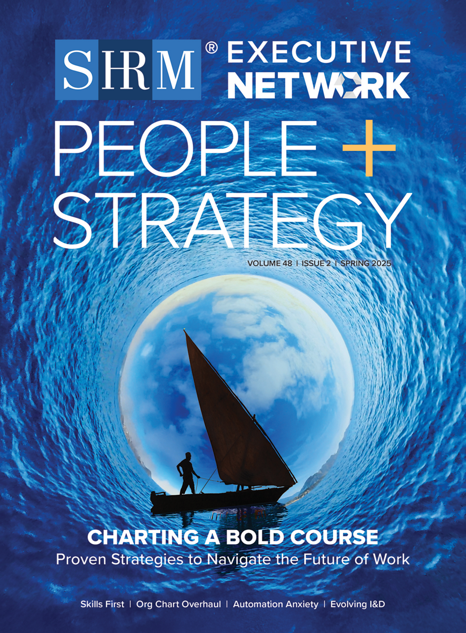 cover of the People + Strategy journal