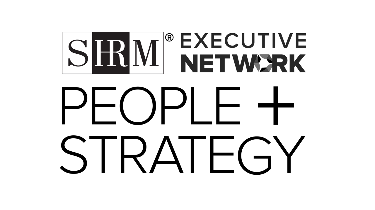 EN People + Strategy Logo Black and White