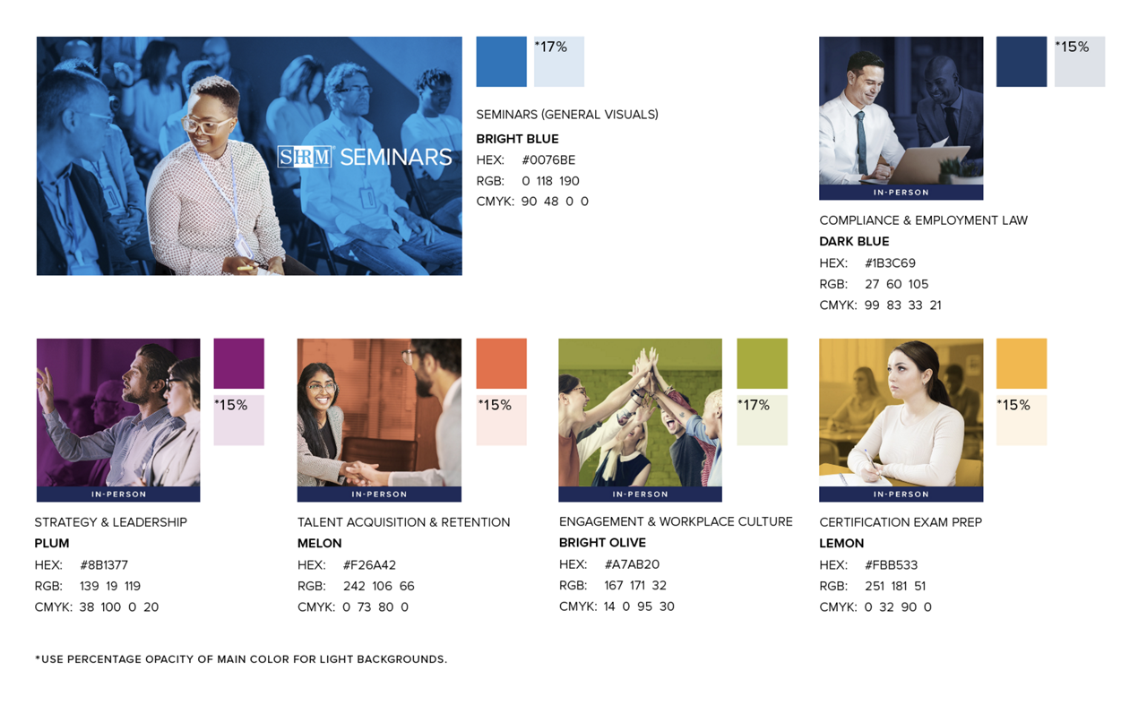 Color Palette and Shades