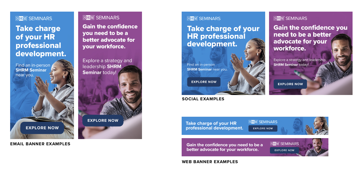 examples of SHRM Seminar assets