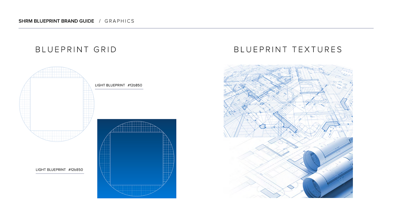 BLUEPRINT Graphic Element
