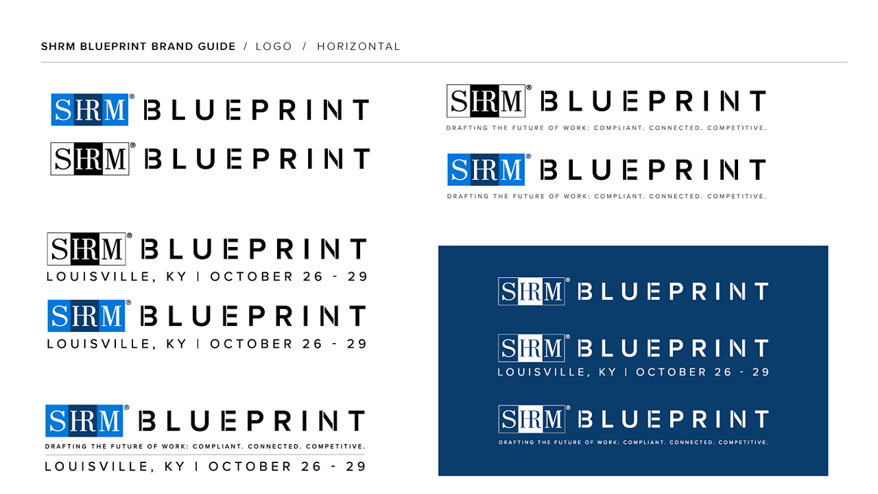 SHRM BLUEPRINT Logo Horizontal