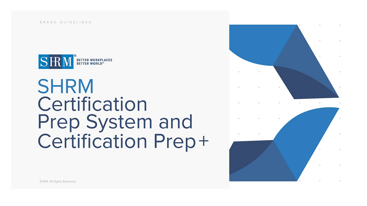 SHRM Certification Prep System and Certification Prep+