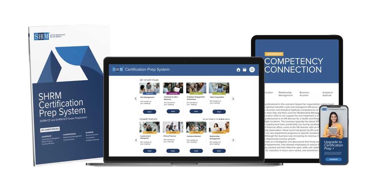 SHRM Certification Prep System