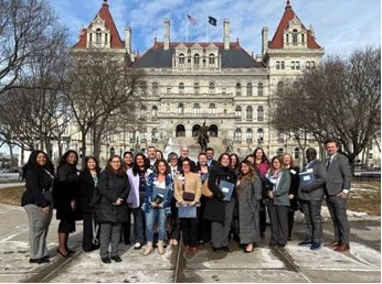 SHRM Delegation at State Capitol Albany