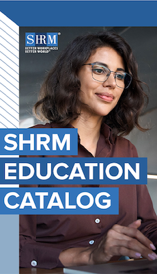 SHRM Education Catalog