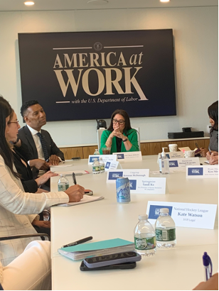 SHRM Hosts Meeting with Labor Secretary