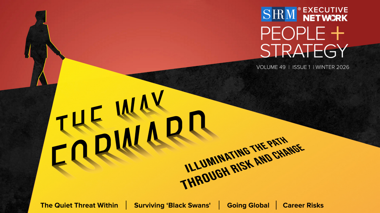 cover of the People + Strategy journal