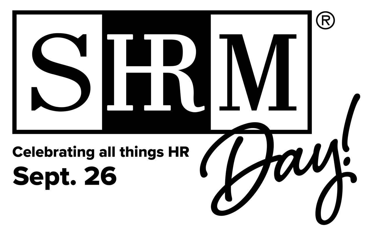 SHRMDay black logo dates