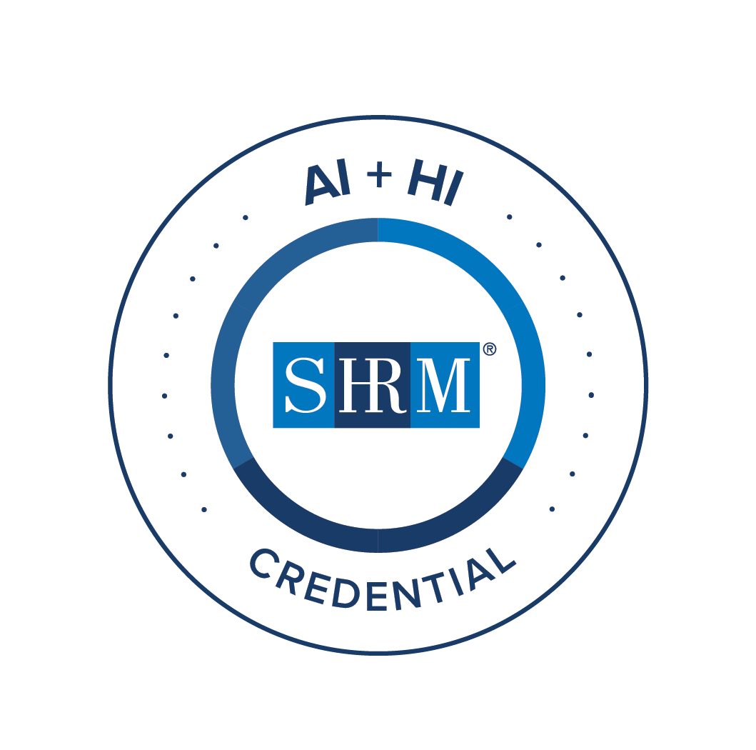 AI + HI specialty credential seal