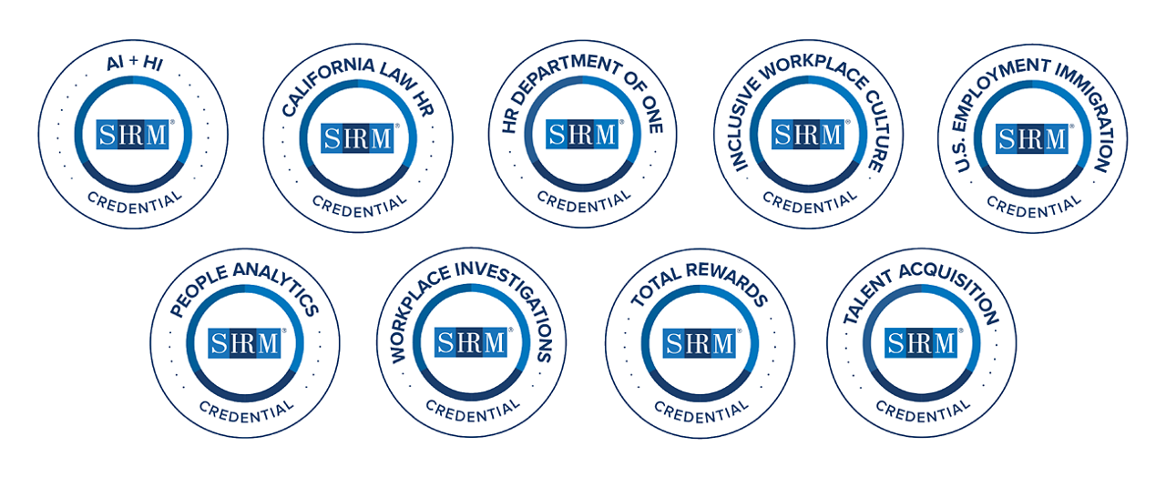Specialty Credential logos