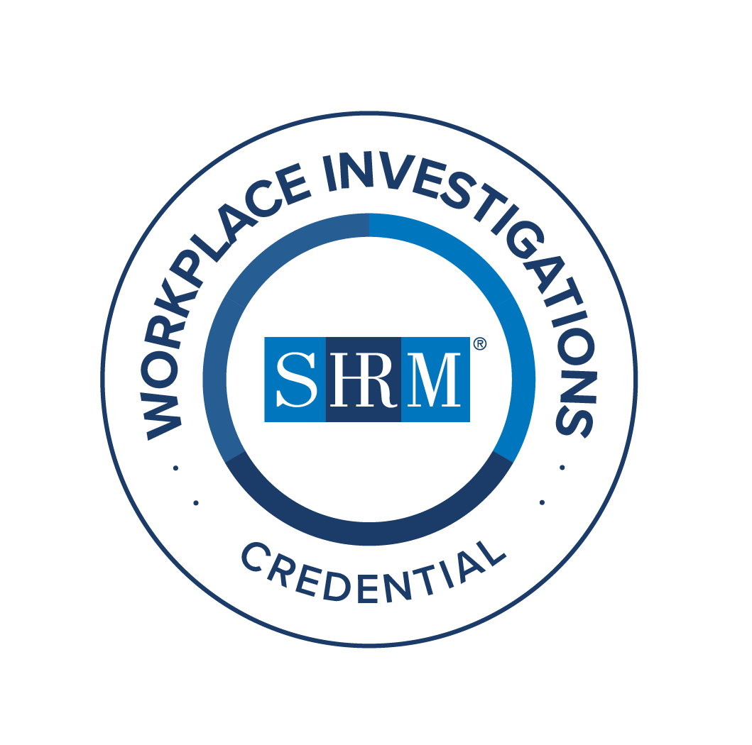 Workplace Investigations Credential badge