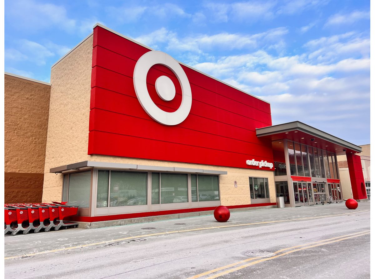 exterior of a Target store