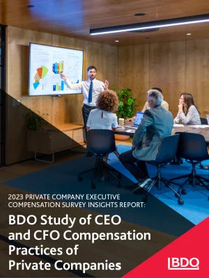 How Do Private Companies Structure Executive Pay?