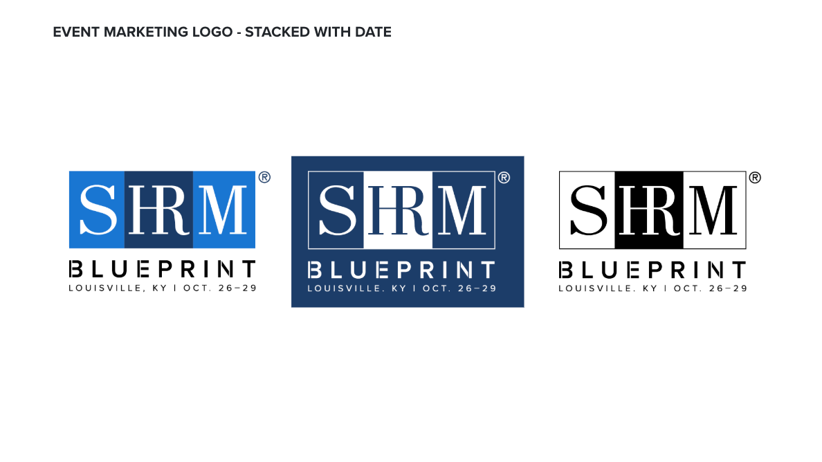 SHRM BLUEPRINT Logo Vertical