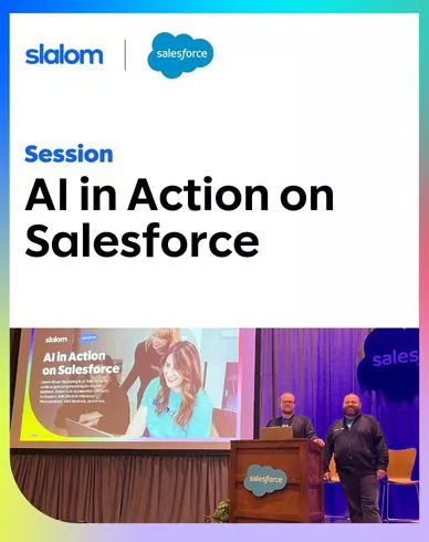 GenAI thumbnails - Dreamforce session -AI in action