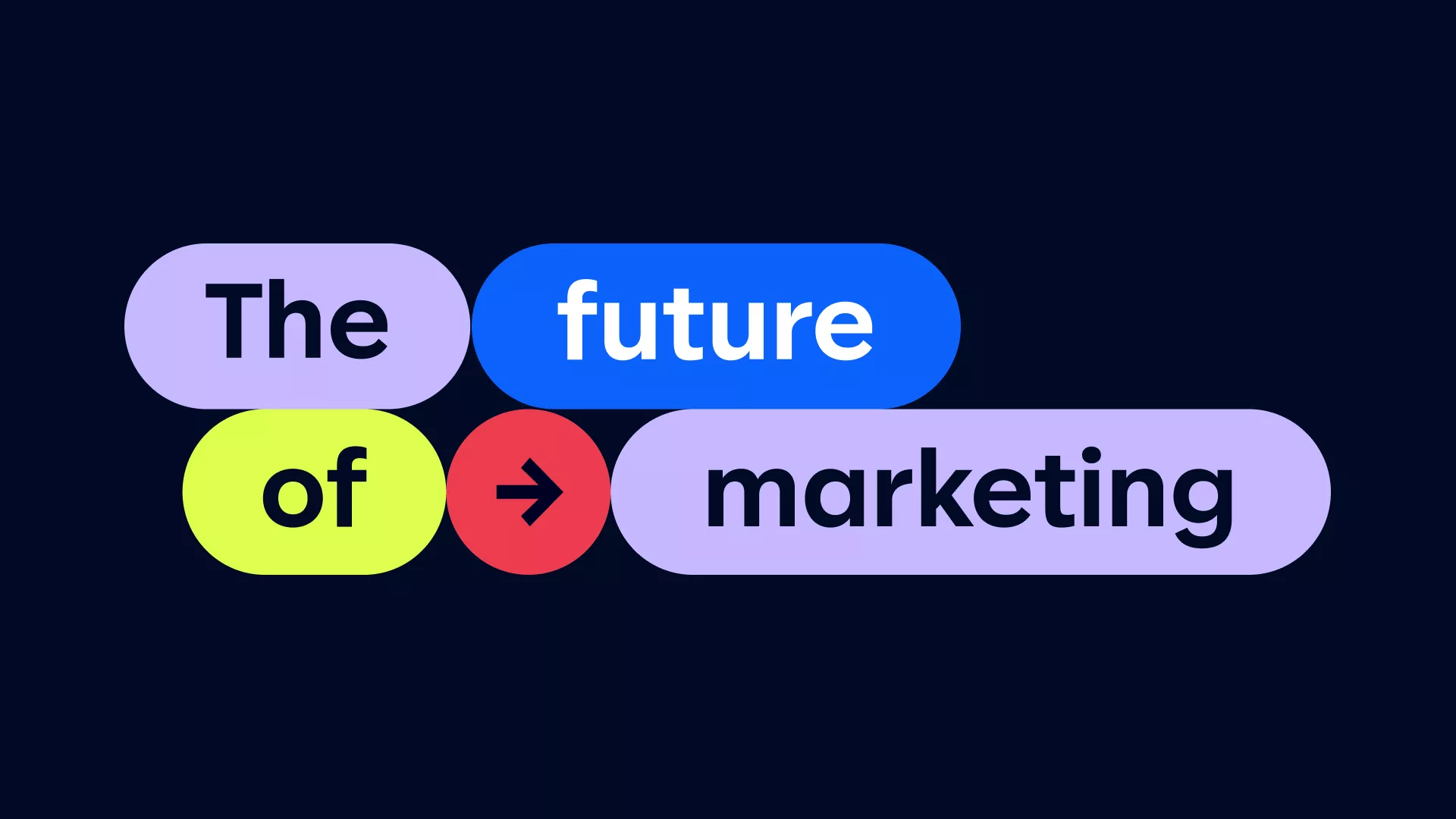  The future of marketing