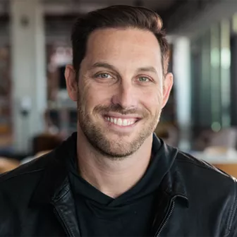 A man smiling