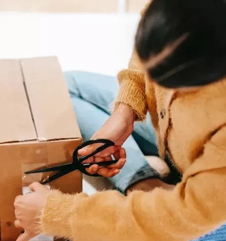 Person working on computer