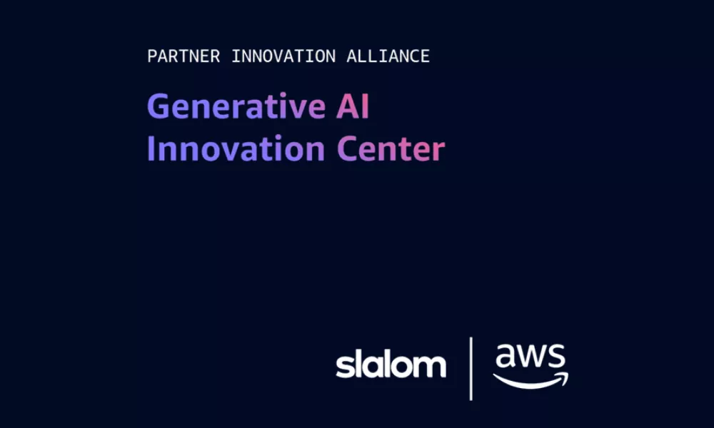 Slalom joins AWS Generative AI Innovation Center Partner Innovation Alliance 