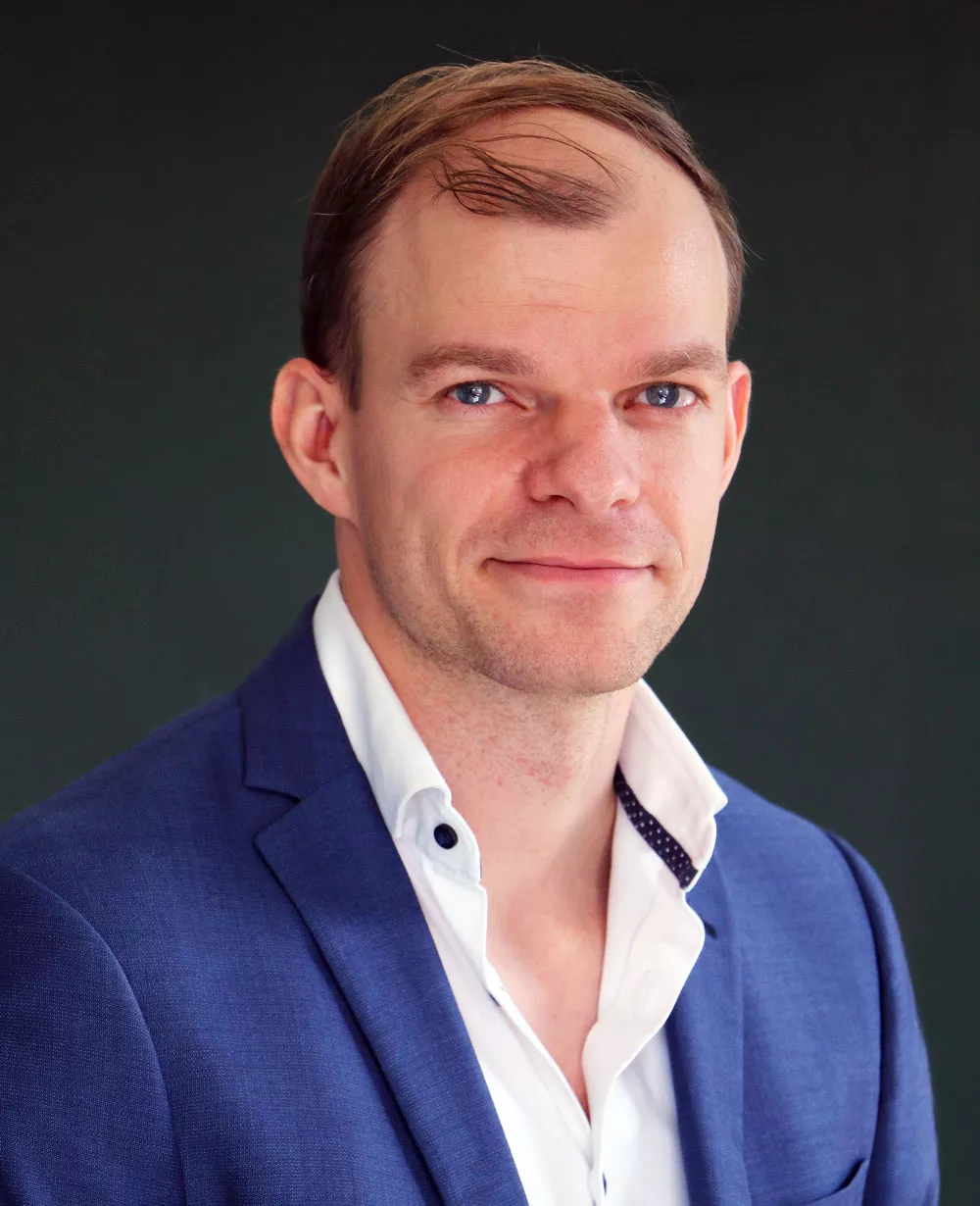 Slalom employee Mattis Weiler