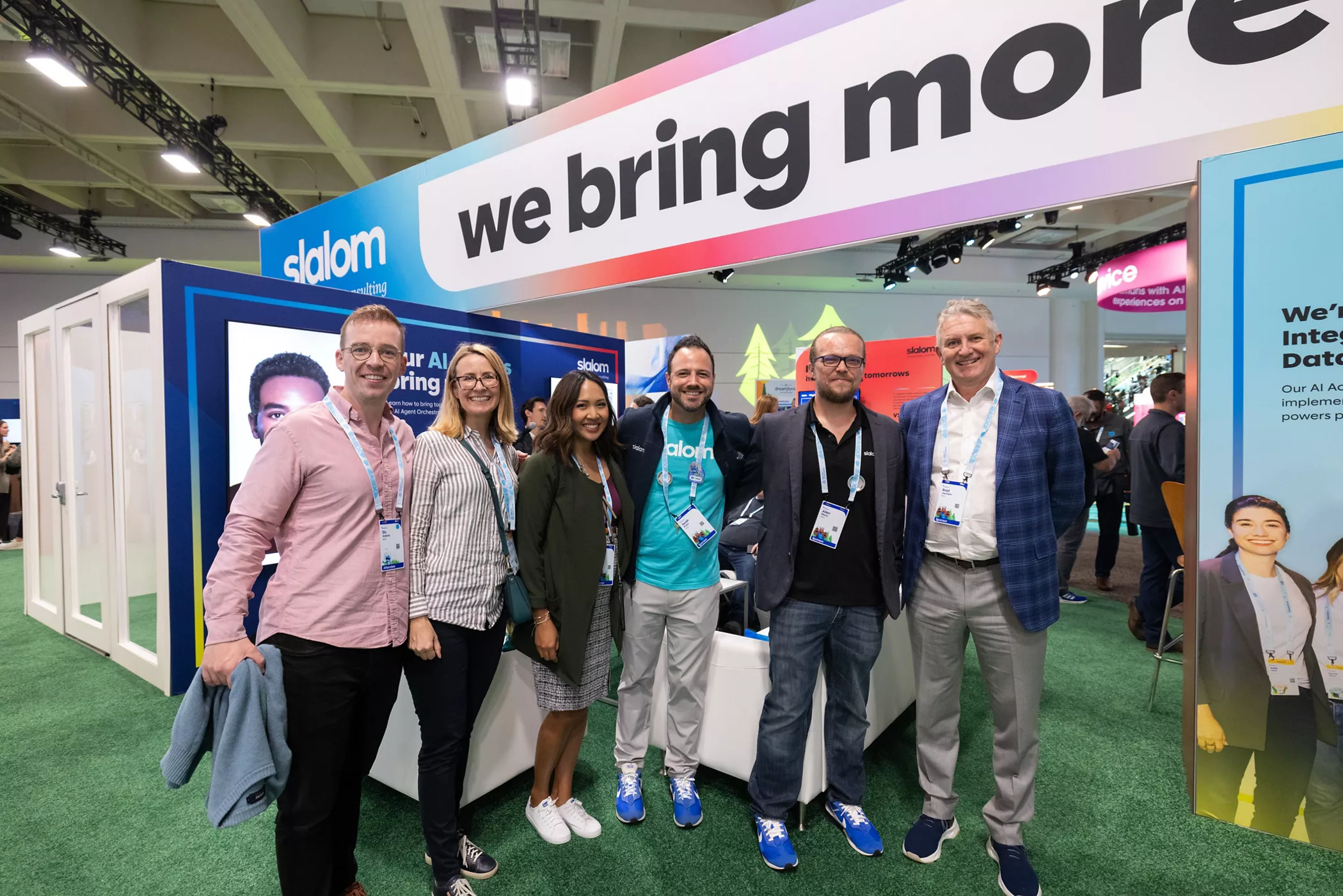 snowflake booth
