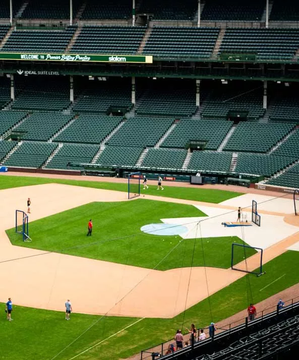 Chicago cubs baseball field