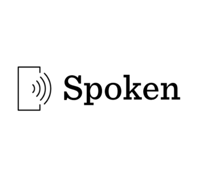 Spoken logo.