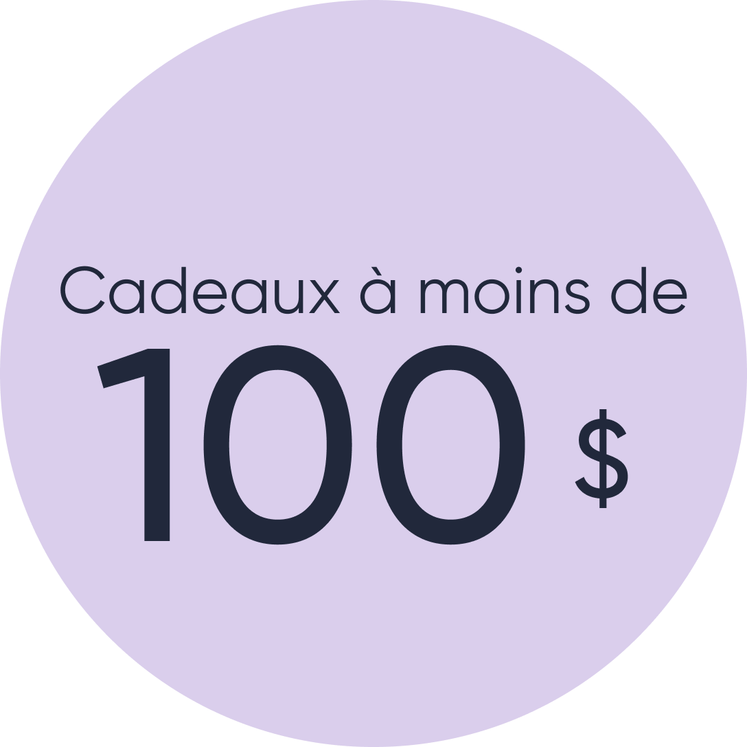 Cadeaux à moins de 100