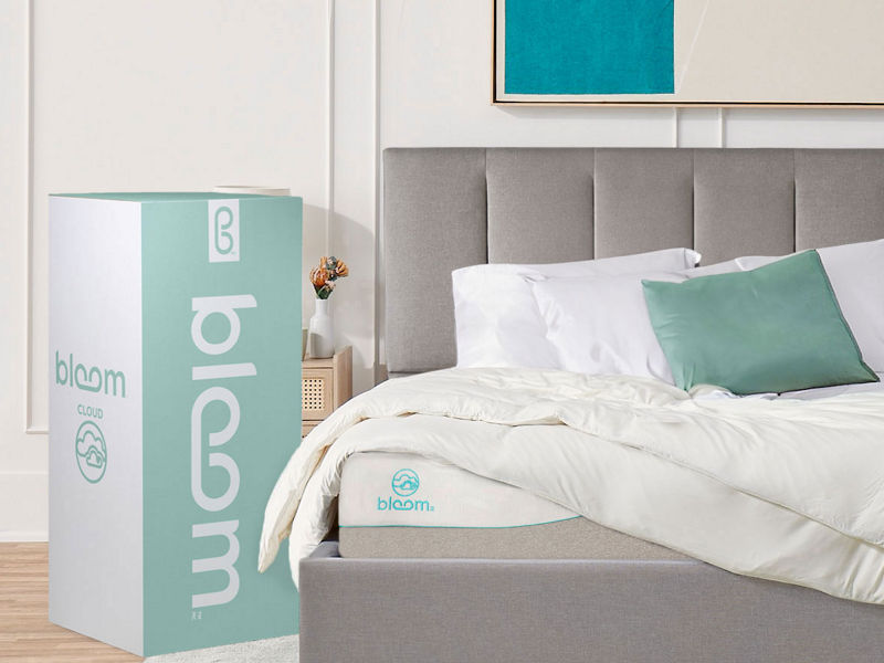 Matelas Bloom dans une boîte