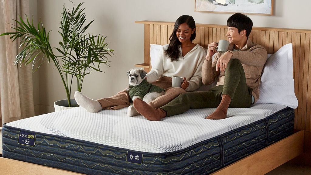 couple on Serta Mattress