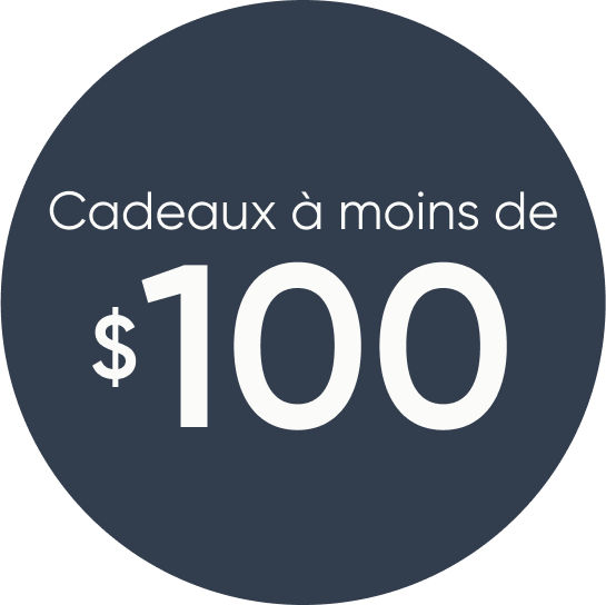 Cadeaux à moins de 100