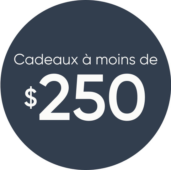 Cadeaux à moins de 250