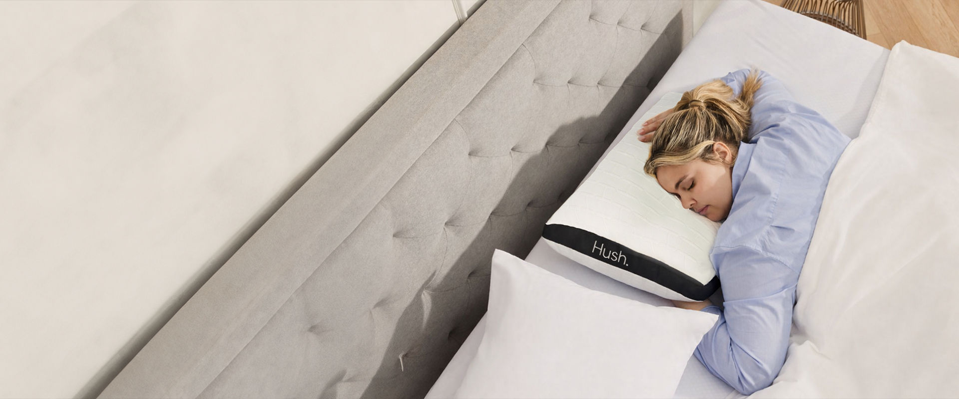 Woman on Hush Mattress
