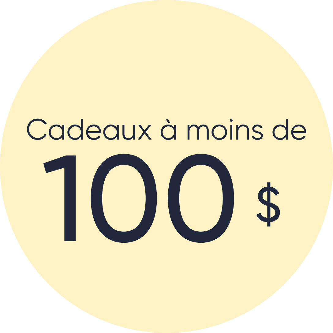 Cadeaux à moins de 100