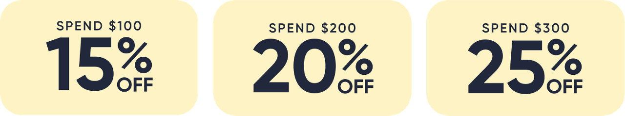Buy more, save more