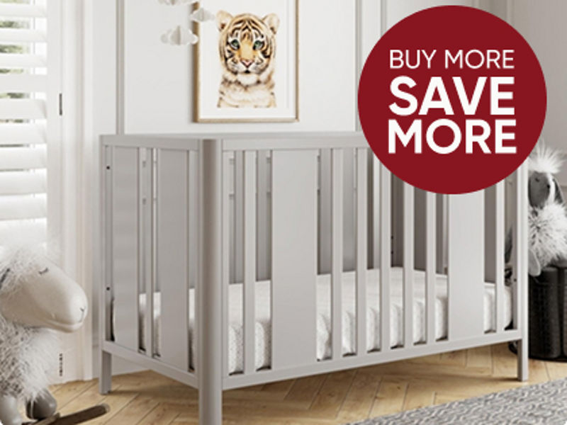 Crib and Toddler