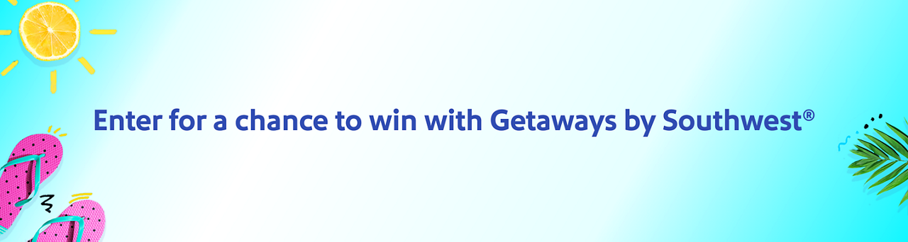 Getaways by Southwest Email Sweepstakes