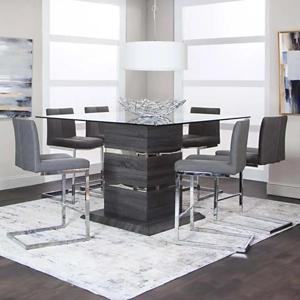 Gamma 5 Piece Counter Height Dining Set