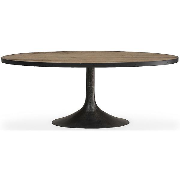 Miranda 5 Piece Oval Dining Set - ANEW GREY image number 2