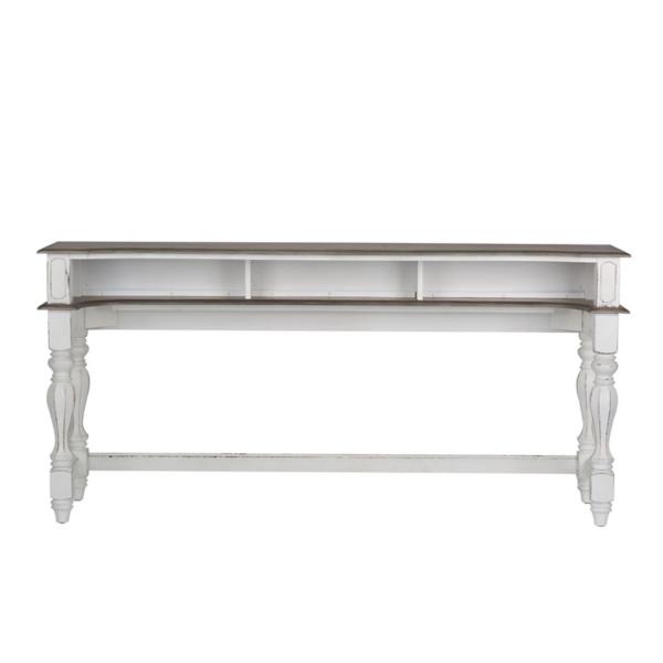 Magnolia Manor 4PC Console Bar Table with Stools image number 3