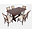Fairview 5 Piece Counter Height Dining Set