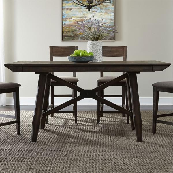 Double Bridge 5 Piece Counter Height Dining Set image number 11