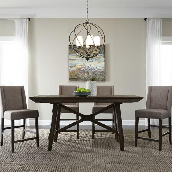 Double Bridge 5 Piece Counter Height Dining Set image number 7