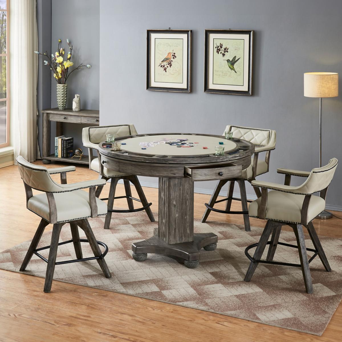 Game table best sale sets with chairs